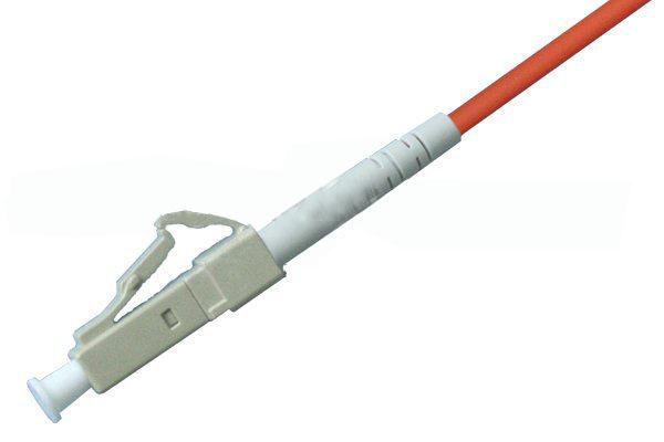 LC SX Simplex APC / UPC Fiber Optics Connector High Stability