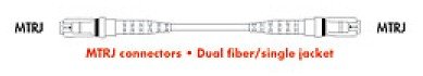 MTRJ SM / MM Fiber Optics Connector For Single And Multi Mode