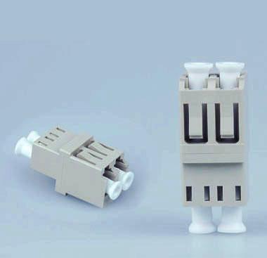 LC / PC Multimode Fiber Optic Adapter Simplex Or Duplex Optical Cord Adapter