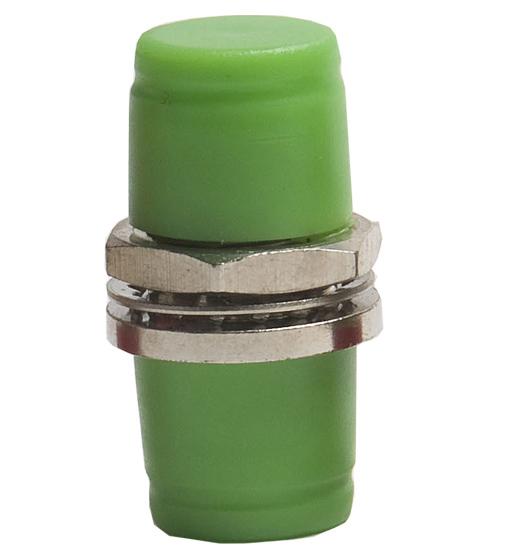Single D Type FC APC / UPC Fiber Optic Adapter Green Or Red Color