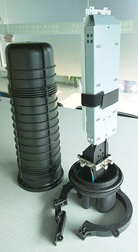 96 Cores Fiber Optic Splice Closures Waterproof Fibre Optic Splice Enclosure