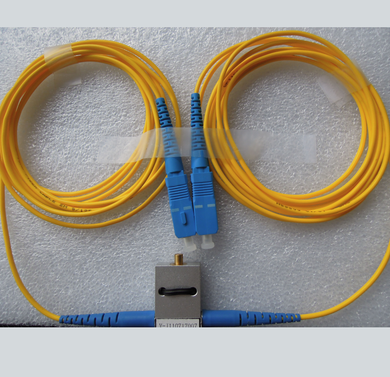 In-line type variable fiber optic attenuator with SC/UPC connector