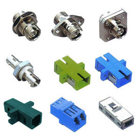 China High precision of mechanical dimensions Fiber Optic Adapter, ≥45 dB Return Loss factory