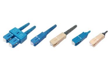 China Free-floating ceramic ferrule SC Fiber Optic Connector, ≥50 dB Return loss factory
