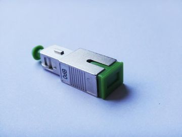 China 0dB SC/PC, metal housing, Female to Male Fiber Optic Adapter factory