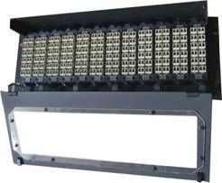China Sliding tray design MTP / MPO cassette available for the installation of FC / SC adapters factory