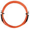 FC / UPC To FC / UPC Multimode Fiber Patch Cable OFNP orange Out Jacket