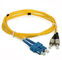 High tensile strength, flexible SC - ST Fiber Optic Patch Cord, Insertion Loss ≤ 0.2dB