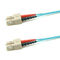 OM3 SC / UPC-SC / UPC Duplex LSZH Multimode Fiber Optic Cable Blue