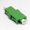 LC / APC SM Simplex RoHS standard fiber optic Adapter,Green color