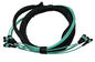 24 Core MPO MTP OM4 5.5MM Double Sheath Trunk Cable With 30cm Tail