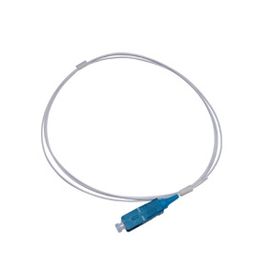 3.0mm diameter SC Fiber Optic Pigtails support 10 Gigabit data transmitting rates
