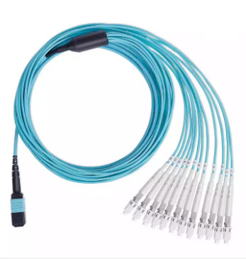 Factory Supplying Fiber Optic 12 Core Pigtail SC,FC,LC,ST connector MPO to SC