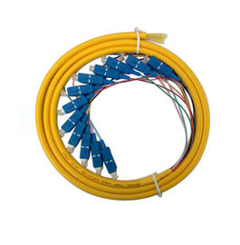 Bundle Fiber Optic Pigtails with FC/SC/LC connector,length is customized