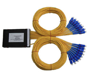 1310nm / 1550nm operate wavelength 1 x n PLC Fiber Optic Splitter