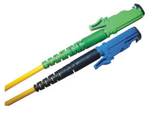Low IL & High RL E2000 PC-APC Fiber Optics Cable Connectors With High Quality