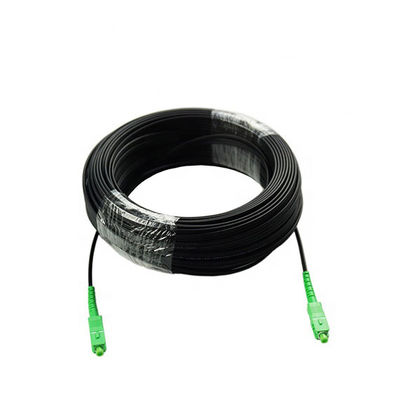 FTTH Fiber Optic Patch Cord SC / APC  3.0mm Singlemode PVC drop cable