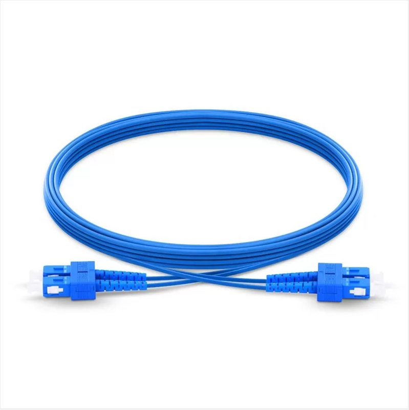 SC/UPC G652D Single Mode LSZH 2.0mm Fiber Optic Patch Cords