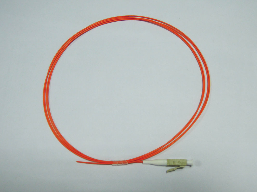 Low insertion loss and high return loss LC MM Fiber Optic Pigtail for