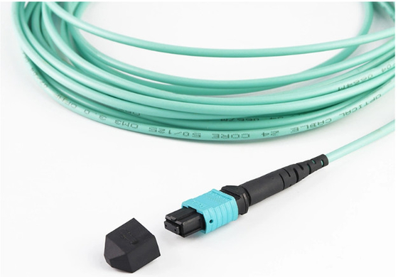 24f Male Female Om3 Fanout Breakout Harnesses Cable MPO To LC Patch Cord