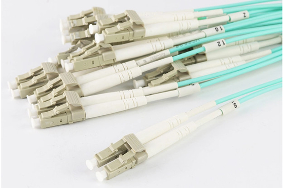 24f Male Female Om3 Fanout Breakout Harnesses Cable MPO To LC Patch Cord