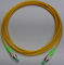 1, 2, 3 meter or customized Yellow color FC APC Fiber Optic Patch Cord with LSZH cable
