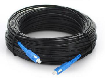 One Core FTTH SM SX Optical Fiber Patch Cord 100m G657A