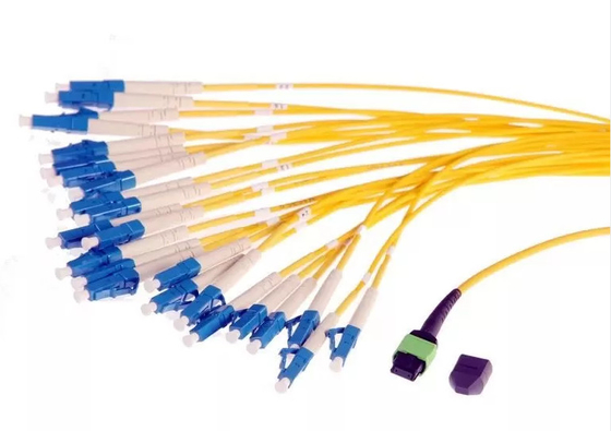 G652D 24 Core Mpo Lc Breakout Cable Singlemode