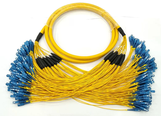 SC UPC G652D 12 Branches 144 Core Fiber Optic Patch Cords
