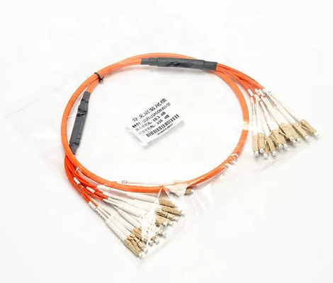 1310nm OM2 2.0mm 12C Multimode Fiber Optic Patch Cords