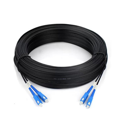 SC UPC To SC UPC 100m G657A FTTH SM SX Optical Jumper Cord