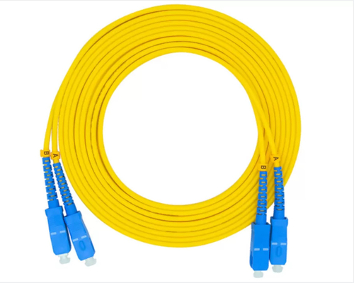 SC/UPC G652D Single Mode LSZH 2.0mm Fiber Optic Patch Cords