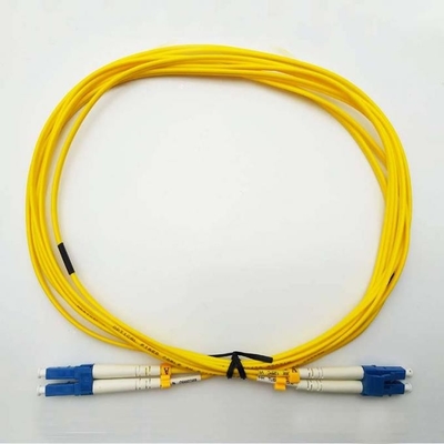 G652D LC LC To UPC Duplex 2.0mm 2M Fiber Optic Jumper Cables