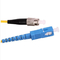 SC UPC To FC UPC Simplex LSZH Fiber Optic Patch Cords