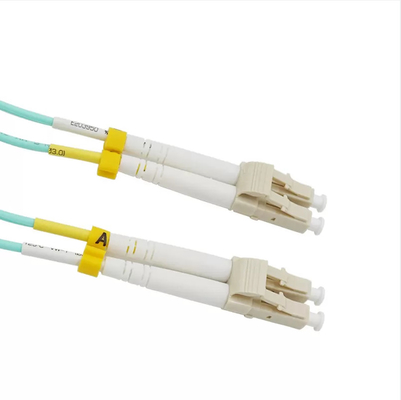 Lszh Jacket 1m Fiber Optic Patch Cord Multimode Lc Lc Connector Om4