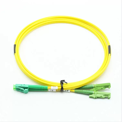 FTTH Singlemode Duplex APC- LC APC E2000 Patch Cord 3.0mm Optical