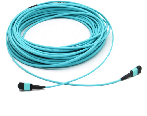 MPO MTP Patch Cord Connector 8 Core 12 Core 24 Core OM3 Fiber Optical