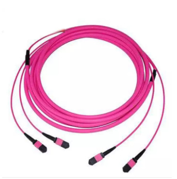 Low Insert Loss MPO / MTP Fiber Optic Patch Cord for Data Center