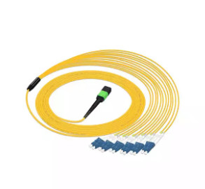 High quality MTP MPO cable MPO/MTP-LC Fiber optic trunk Patch Cord