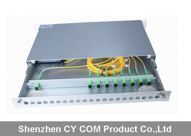 19 Inch Wavelength Division Multiplexer Module Rack Mounted Slidable Type Metal