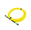 8 / 12 / 24 Fiber MPO Fiber Optic Cable With LSZH Jacket
