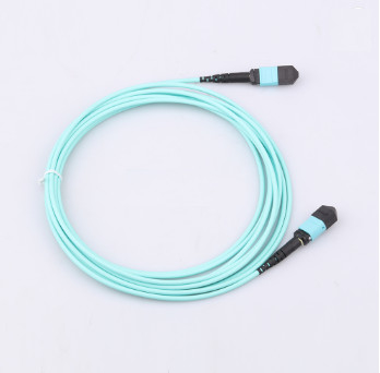 MPO / UPC MTP Fiber Optic Patch Cord 3.0mm 12F MM 5m