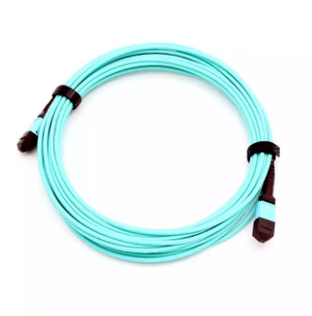 MTP Om4 MM 8 / 12 Fiber MPO Fiber Optic Patch Cord SENKO Brand