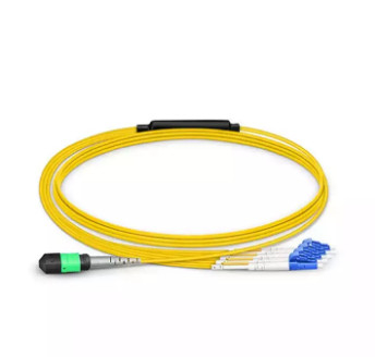 MTP - LC Fiber Optic Connector MPO Fiber Optic Patch Cord Assembly