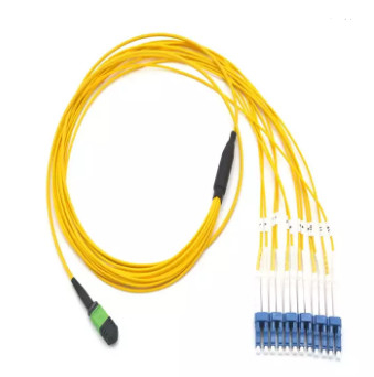 MTP - LC Fiber Optic Connector MPO Fiber Optic Patch Cord Assembly