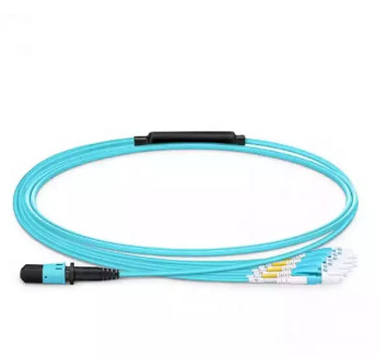 5m MPO MTP Connector Patch Cord LC UPC 8 Fibers LSZH OM4 OM3 MM