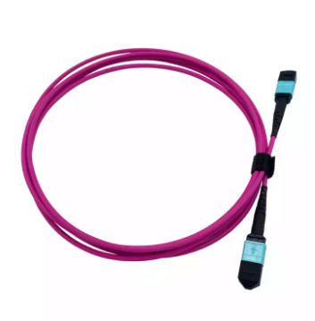 MPO OM4 12 Fiber OM4 Patch Cord Optic For Data Center