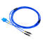 SC/UPC to FC/UPC singlemode duplex 3.0mm blue Armored Optic Fiber Patch Cord