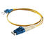 LSZH 0.9 2.0 3.0mm ISO certificate Fiber Optic Patch Cord LC-ST Multimode Simplex