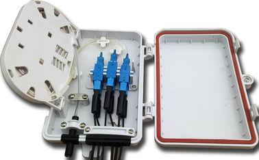 FTTH Fiber Distribution Box , Custom 6 Port Terminal Box